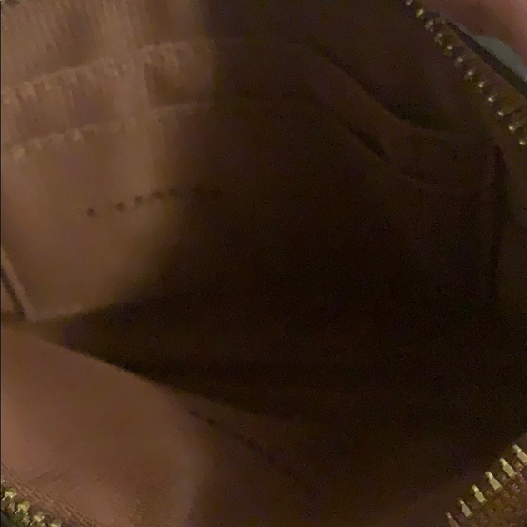 COACH Light Saddle zip wristlet leather wallet - Picture 3 of 3